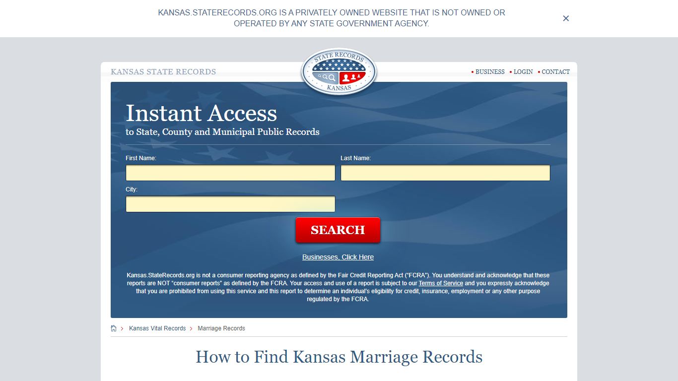How to Find Kansas Marriage Records